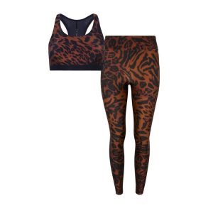 Dark Brown Legging Bra