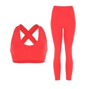 Red Legging Bra