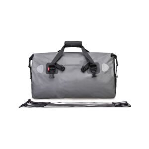 Half White Durable Large Duffle Bag